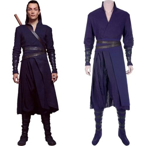 Star Cosplay Trek: Picard Elnor Cosplay Costumes Coat Pants Outfits Halloween Carnival Suit