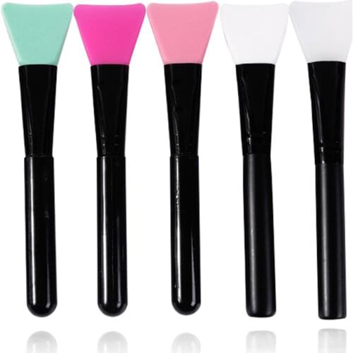 1pc Soft Silicone Mask Brush Cosmetic Foundation Mask Mud DIY Mixing Applicator Face Makeup Brushes Skin Care Beauty Tools