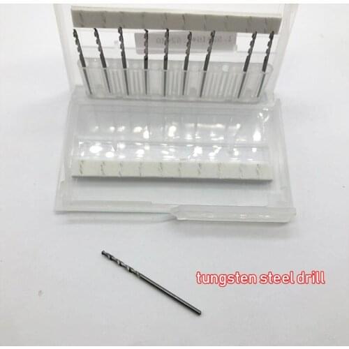 10PCS Solid cemented carbide microdrill tungsten steel microdrill circuit board precision microdrill