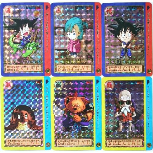 21pcs/set Super Dragon Ball Z Q Version of The Adventure Heroes Battle Card Ultra Instinct Goku Vegeta Game Collection Cards