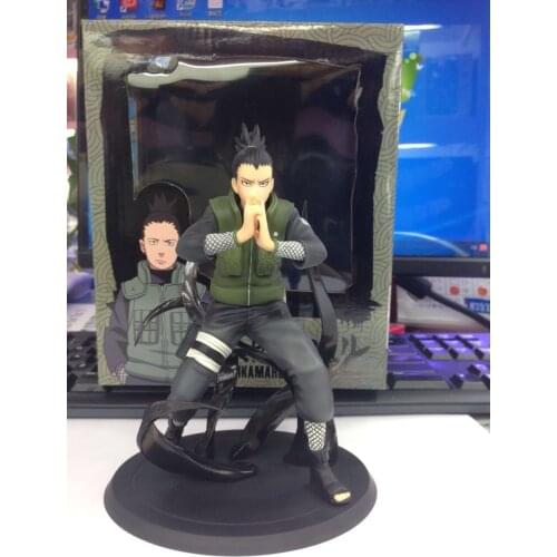 15cm Anime Action Figure NARUTO Shippuden Hatake Kakashi Nara Shikamaru Xtra Ver PVC Model Collection Doll Boys Gift Brinquedos