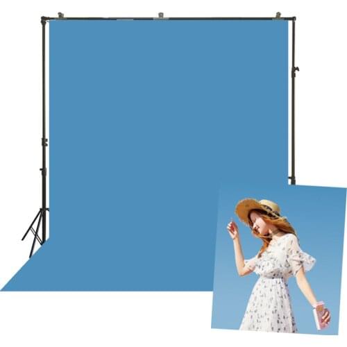 Pale Peacock Blue Photography Backdrop Solid Color Pure Plain Background Stream Screen Babyshower Poshmark Photoshoot Portrait