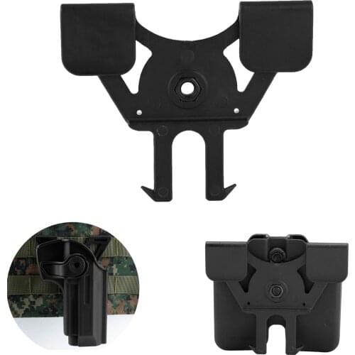 Holster Magazine Molle Attachment Plate Case Adapter Mount Load Bearing Equipment Vest Tactical Military Gun Accessories