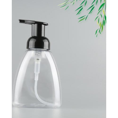 1PCS 300ML Clear Foaming Bottle Foaming Soap Dispenser Pump Soap Mousses Liquid Dispenser Shampoo Lotion Shower Gel Foam Bottles