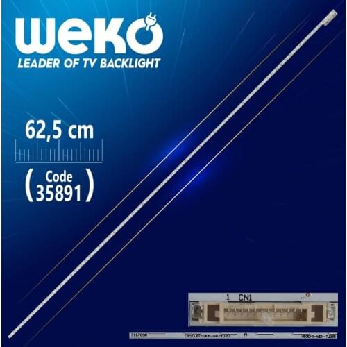 V500H1-ME1-TLEM9 - LE50A5000 50 DU6000 - ES-ELED-005/68/4020 - 62.5 CM 68 LED (WK-1353)