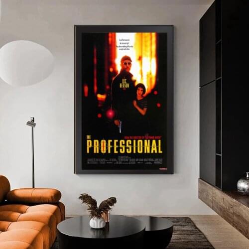 Hot Sale Movie Leon Posters Pop Art Canvas Prints Home Decor Teen Bedroom Art Paintings Bar Room Decoration Home Decor No Frame