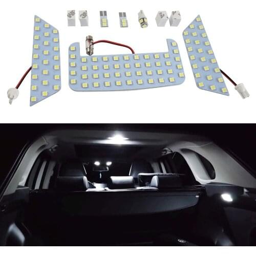 For Toyota RAV4 XA50 2019 2020 2021 RAV 4 MK5 Car Night Interior Dome Roof lights LED 4x4 Trunk Reading Lamp White Canbus Bulbs