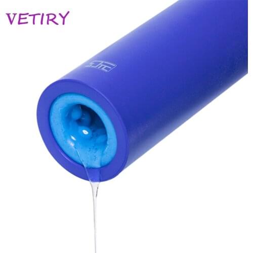 VETIRY Male Masturbation Cup Artificial Vagina Aircraft Cup Sex Toys For Man Penis Delay Trainer Sex Products Male Masturbator