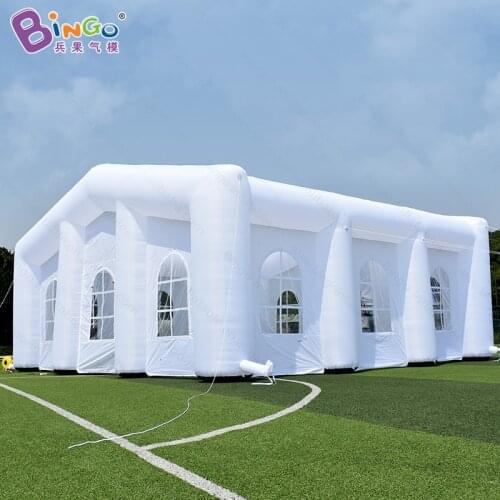 Free Shipping 10X10X5 Meters White Color Gaint Inflatable Tent Advertising Events Blow up Party Tent Toy Tent