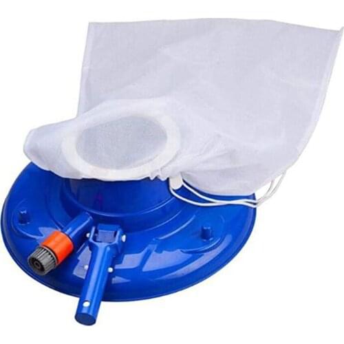 Pool Pond Vacuum Cleaner Suction Head with Mesh Bag Swimming Pool Cleaning Tools Swimming Portable Outdoor Elements