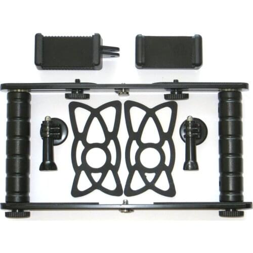 Handheld Handle Grip Video Stabilizer Steadicam Rig for Gopro Camera Smartphone