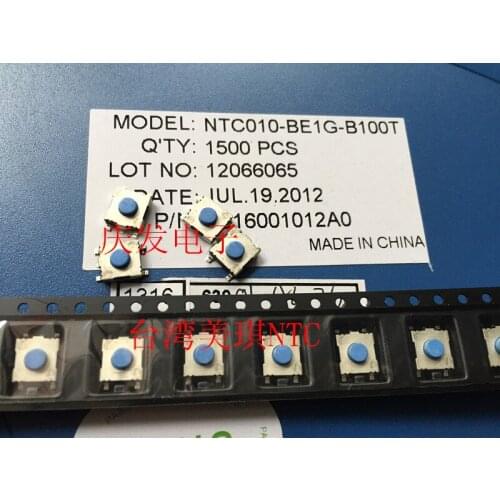 Taiwan Majestic NTC010-BE1G-B100T Touch Switch 6*6*3.1 Original Spot Move