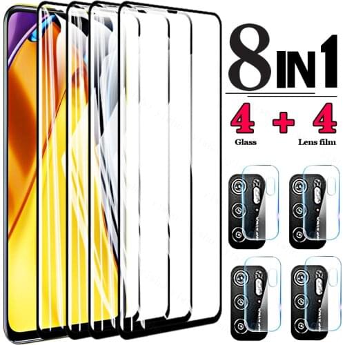 Protective Glass For Xiaomi Poco M3 Pro Screen Protector Tempered Glass pocophone pocco poxo poko x3 nfc pro F3 Protective Film