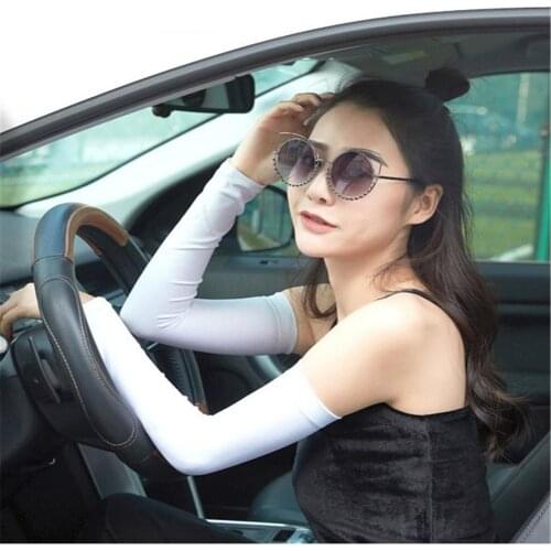 1pair Summer Sunscreen Sleeve Breathable Quick-drying Gloves For Outdoor Riding Fishing Sun protection, breathable