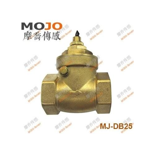2020 MJ-DB25 1 inch Paddle magnetic brass type flow switch