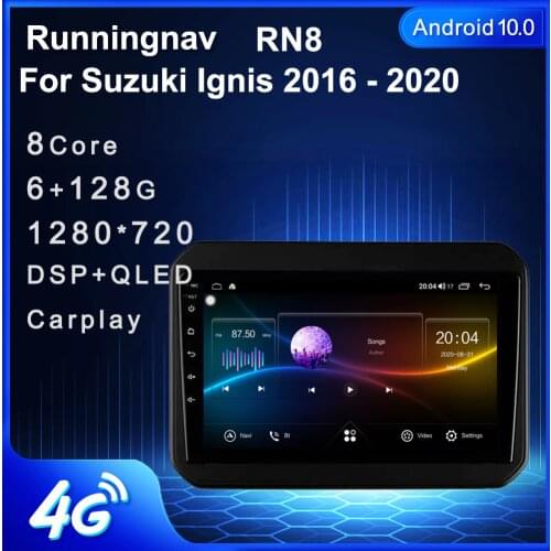 4G LTE Android 10.1 For Suzuki Ignis 2016 - 2020 Car Radio Multimedia Video Player Navigation GPS