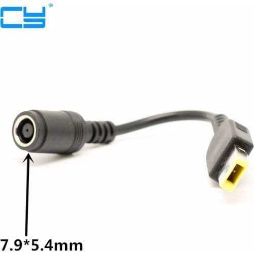 2pcs 7.9*5.4mm carregador de energia conversor conector cabo adaptador para lenovo thinkpad x1 carbon 0b47046 laptop