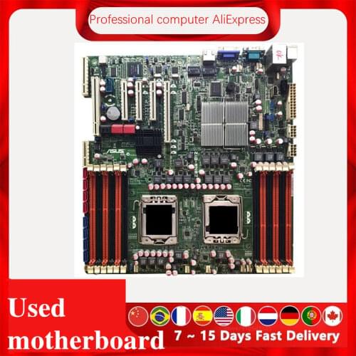 For ASUS Z8NR-D12 Used original For Intel 5500 Server motherboard Socket LGA 1366 DDR3 X58 X58M Motherboard