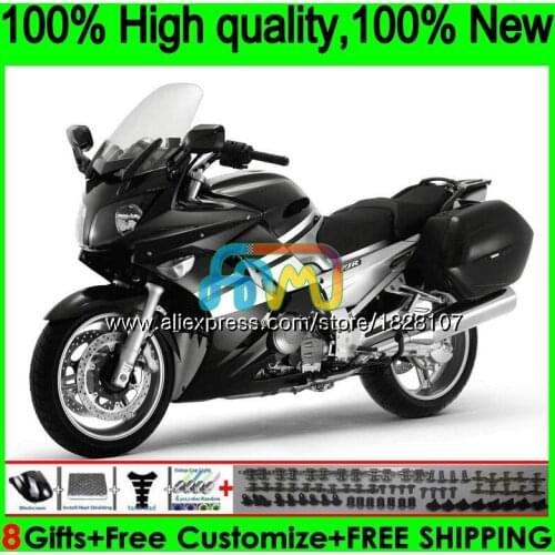 FJR-1300 For YAMAHA FJR1300 Black silver A FJR1300A FJR1300 13 14 15 16 130BS.18 FJR-1300A FJR 1300 2013 2014 2015 2016 Fairing