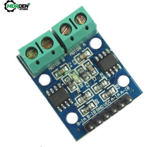 HG7881 H-Bridge Stepper Motor Dual DC Motor Driver Controller Module For Arduino Input 2.5V-12V 800mA Current Per Channel
