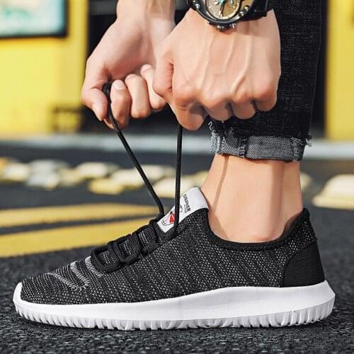 Summer Men Casual Sneakers Men Sport Running Shoes Lace-Up Cool Designer Light Male Tennis Training Walking Jogging Shoes 47