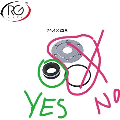 Free shipping Auto AC compressor oil seal/ mechanical shaft seal /seal stamp /seal washer for York 6 bolt(7/32) compressor