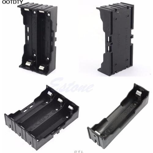 Plastic Battery Case Holder Storage Box For 18650 Rechargeable Battery 3.7V DIY