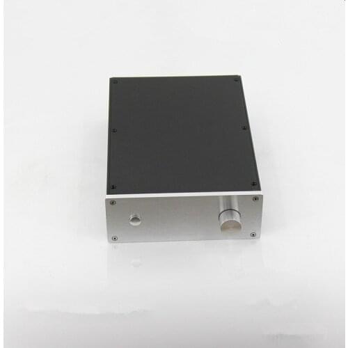 BZ2208B All Aluminum Power Amplifier Chassis Audio Pre-Amp Enclosure Amp Case DIY Box 215MM*80MM*308MM