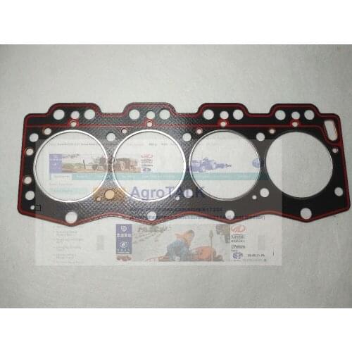 Cylinder head gasket for Laidong KM490BT engine for tractor like Luzhong, part number: KM490BT-01002