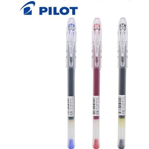 10 Pcs/Lot Gel ink pen 0.5MM Japan PILOT BL-SG-5 RollerBall Pen Office and school stationery