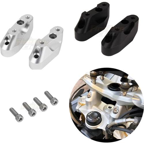 Silver Handlebar Riser For BMW R1200RS R 1200 RS 2013-2016 Motorcycle Accessories