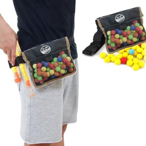 Mesh Waist Bag For Rival Zeus Apollo Nef Toy Gun Ball Dart Boy Kids Toy Gift