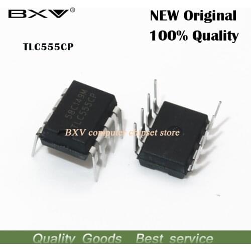 10PCS TLC555CP TLC555 DIP8 DIP LinCMOSE TIMERS new original IC