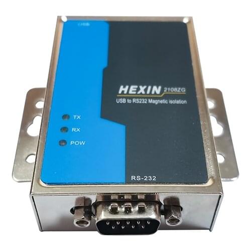 USB To RS232 Optical Isolation Converter Com DB 9Pin To USB B Type Without External Power Supply FTDI232BL Chip HXSP-2108ZG