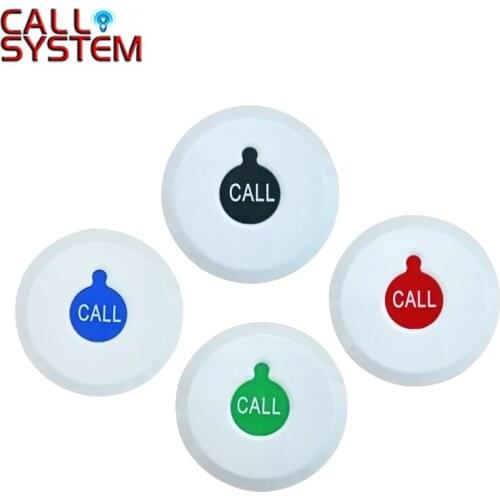 Ycall 10pcs Ultra Thin Transmitter Table Call Button Waiter Paging System