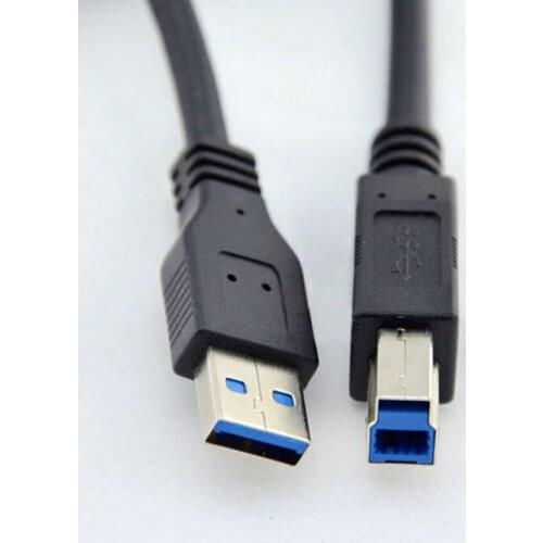 1pc. 3ft USB 3.0 A Male AM to USB 3.0 B Type Male BM Extension Printer Wire Cable .usb3.0 type A male to type B male for printer