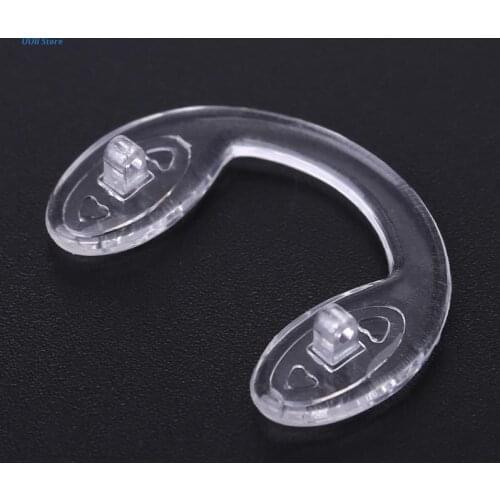 2Pcs/Lot U Style Silicone Conjoined Eyeglass Soft Nose Pads For Kids Children