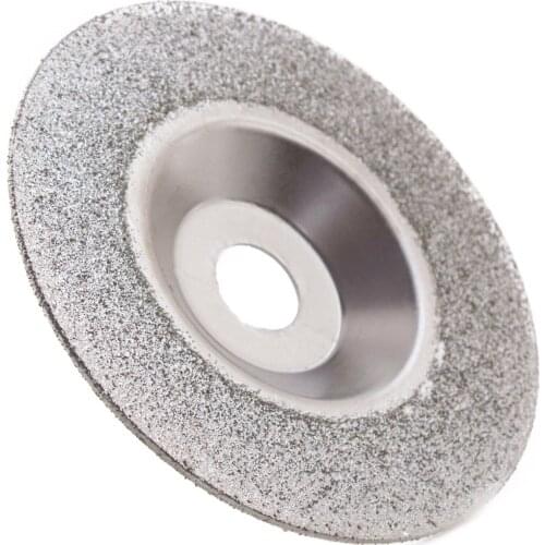 4in Diamond Grinding Disc Wheel Coated Grit 60 Convex Stone Tools for Angle Grinder