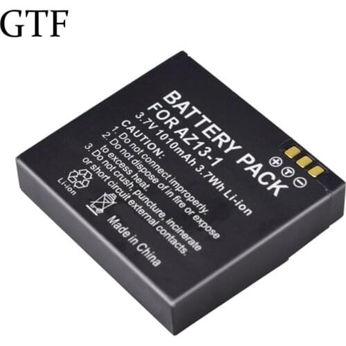 2pcs AZ13-1AZ13 Rechargeable Digital Action Camera Battery for Xiaomi yi Sport Action Camera DV Cam Accessories Backup Bateria