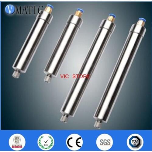 Free Shipping 30cc 30ml Corrosion Resistant Stainless Steel Cones Metal Dispensing Pneumatic Syringe