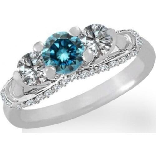 Elegant Silver Color Inlaid Green Crystal Zircon Rhinestone Female Ring for Women Wedding Jewelry Accessories