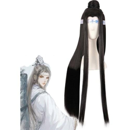 Lan Wangji Super Long Wigs Grandmaster Of Demonic Cultivation Hairpiece