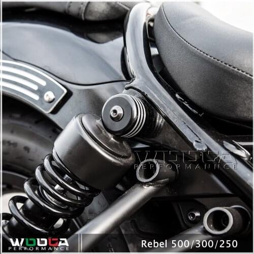 Motorcycle Rebel Rear Shock Absorber Decorative Cover Cap Guard For Honda Rebel CMX 500 300 250 CMX500 CMX300 CMX250 2017-2021
