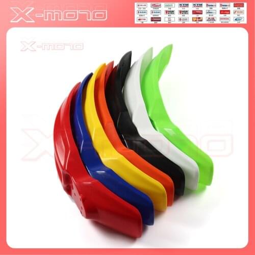 Motorcycle motorcross front mudguard front fender plastic cover for Chinese made CRF70 style pit dirt bike 150cc 160cc plastic