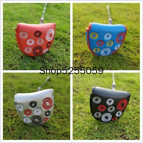 High Quality Golf Club Mallet Putter Headcover Circle Design Sports Golf Club Accessories Equipment