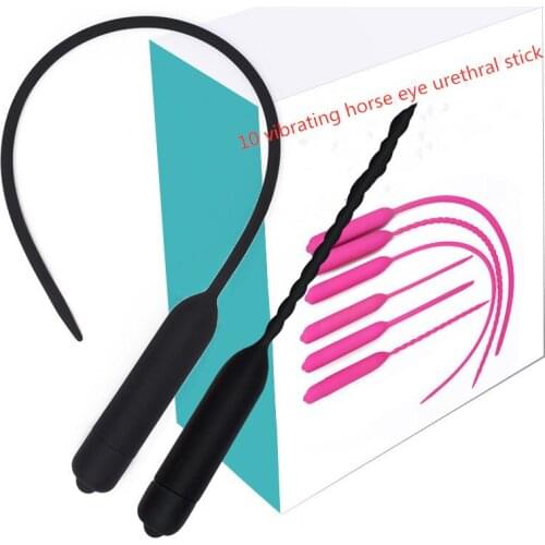 10 Speed Silicone Urethral Sounds Dilator Penis Plug Sex Toys For Men Masturbation Massage Couple Flirting Adult Sex Shop