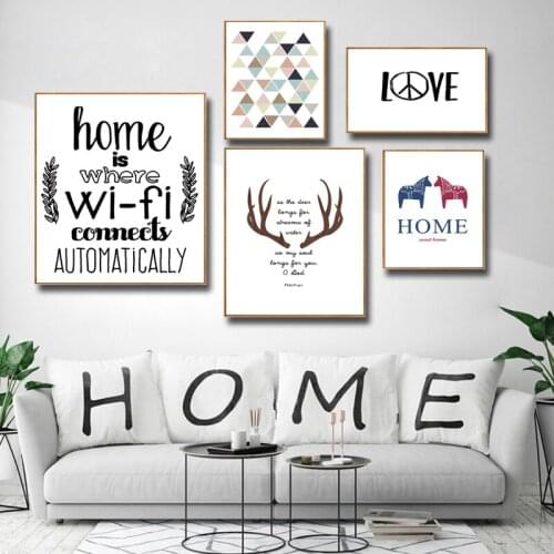 Black White Life Quote Posters And Prints Canvas Poster Canvas Prints Nordic Painting Wall Pictures for Living Room Home Decor