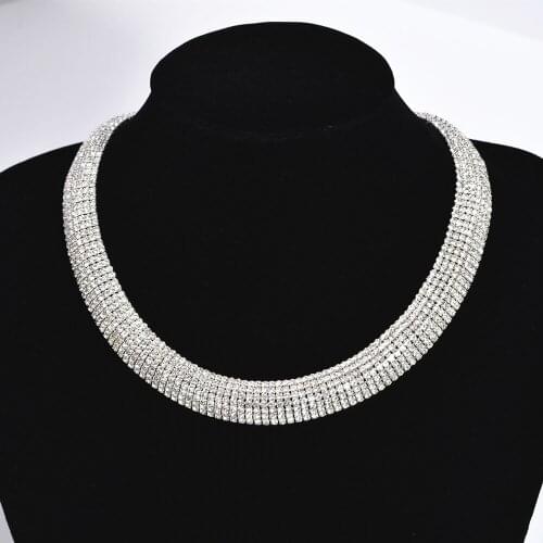 Choker Clavicular Chain Woman Pendant Necklac Ladies Supernatural Prom Wedding Accessories Luxury Star Fashion CORUIXI H94018