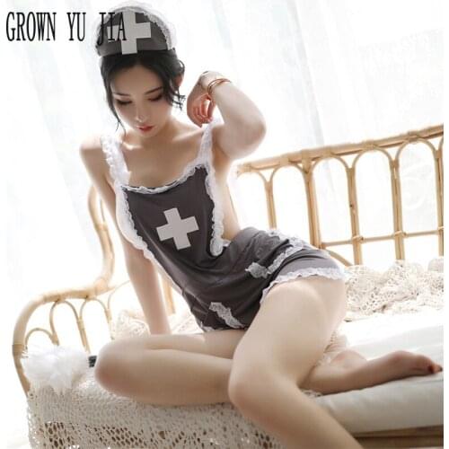 Erotic Women Backless Maid Cosplay Sexy Costumes Porno Temptationmaid French Maid Uniforms Skirt Naughty Lingerie Sex Play Skirt