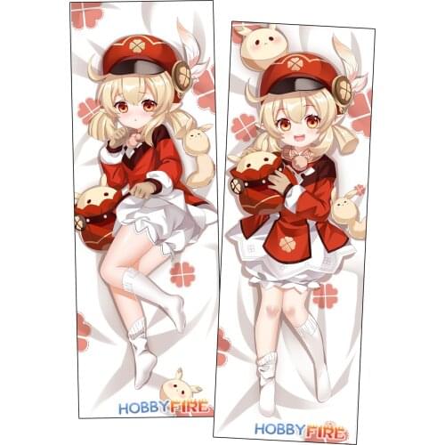 Hobby Express Anime Dakimakura Japanese Otaku Waifu Hugging Body Pillow Cover Klee Genshin Impact 201118